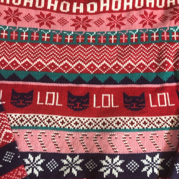 Divided Ugly Christmas Crew Neck Sweater Small - Picture 2 of 4